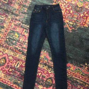 Fashion Nova jeans- dark blue